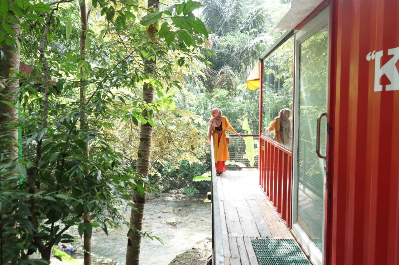 Hau Eco Lodges Citumang פנגנדאראן מראה חיצוני תמונה