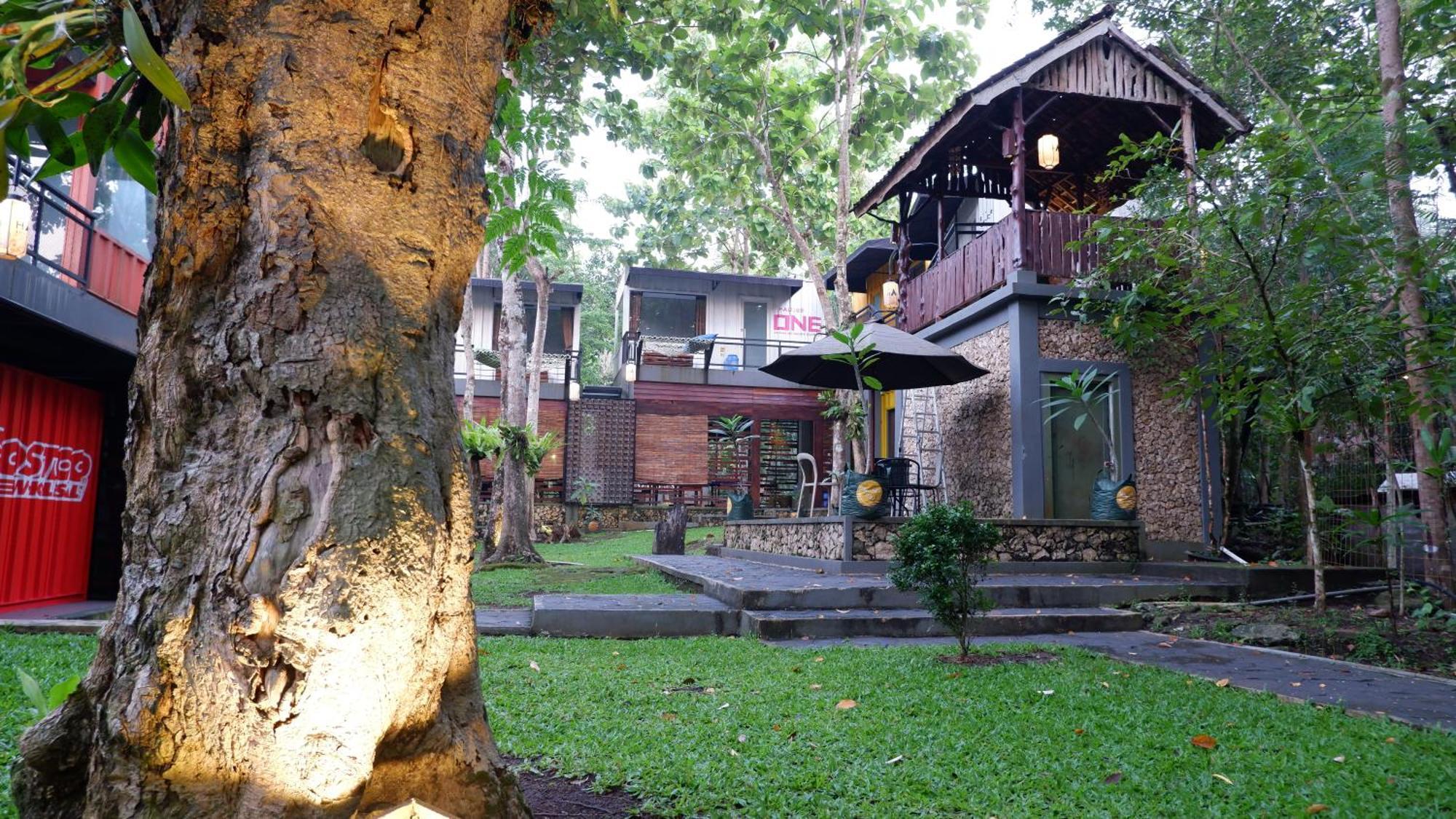 Hau Eco Lodges Citumang פנגנדאראן מראה חיצוני תמונה