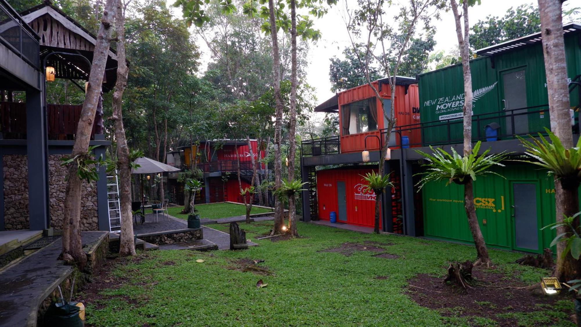 Hau Eco Lodges Citumang פנגנדאראן מראה חיצוני תמונה
