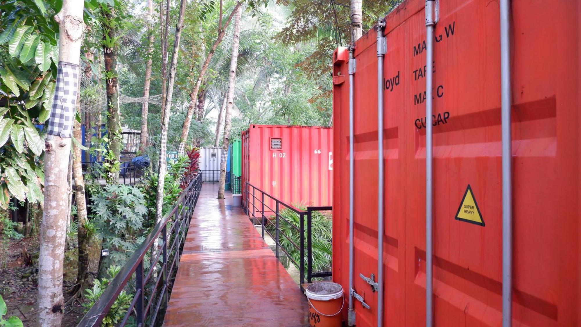 Hau Eco Lodges Citumang פנגנדאראן מראה חיצוני תמונה