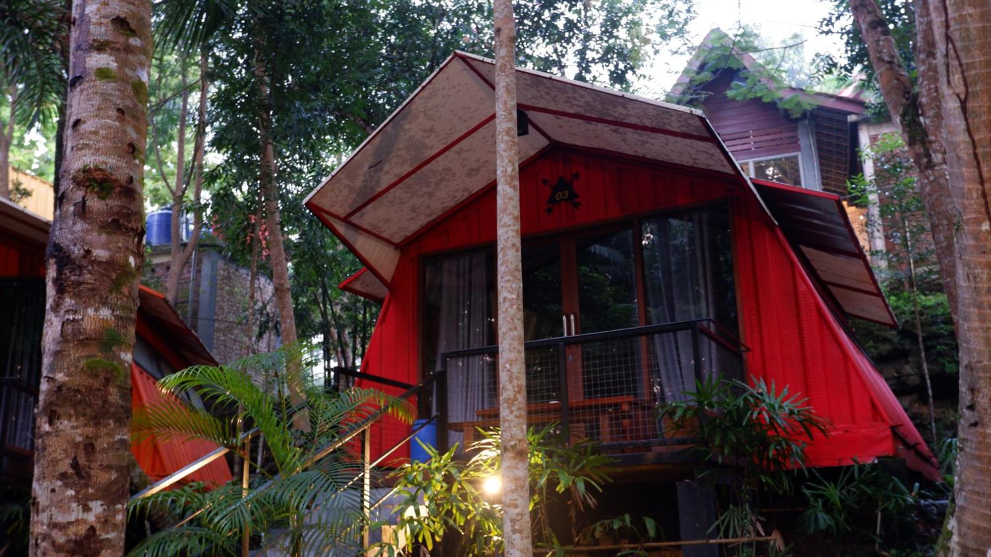 Hau Eco Lodges Citumang פנגנדאראן מראה חיצוני תמונה